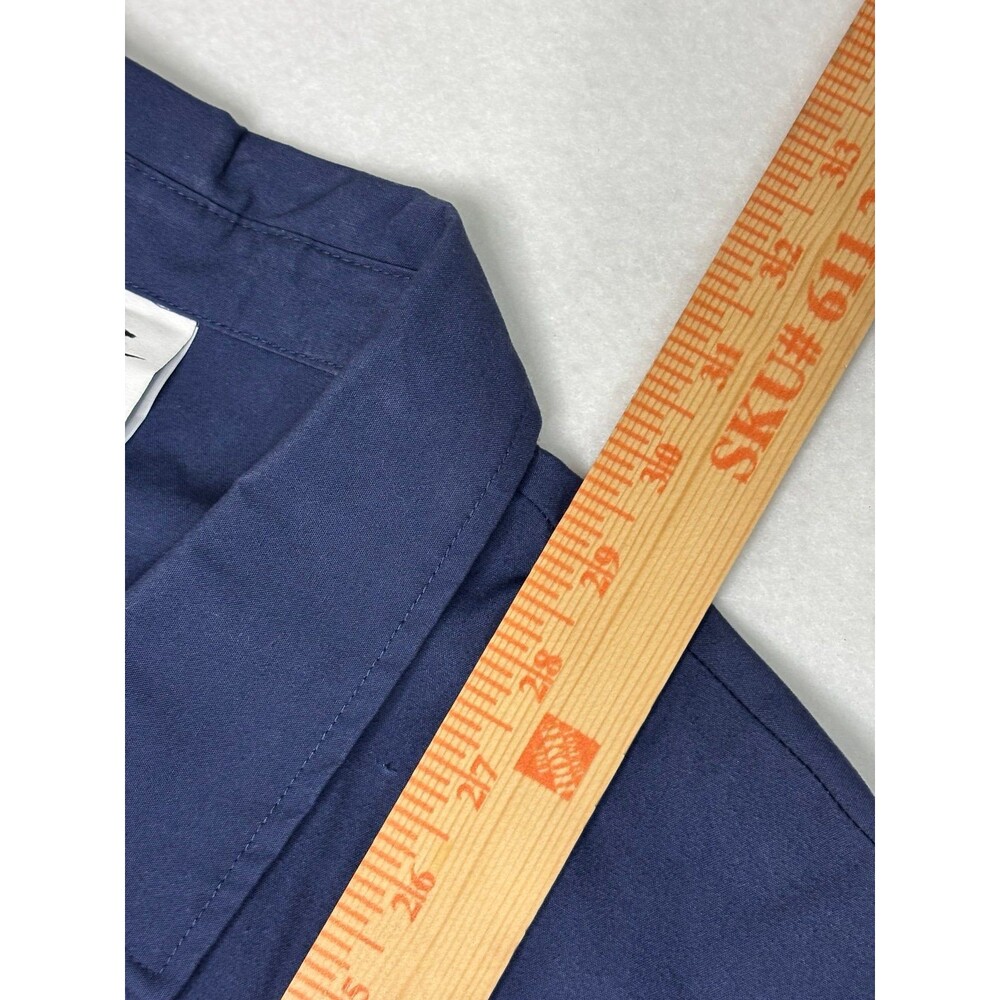 Nike Club Men's Oxford Short Sleeve Button Down Shirt Drawstring Navy Blue L - Picture 6 of 6